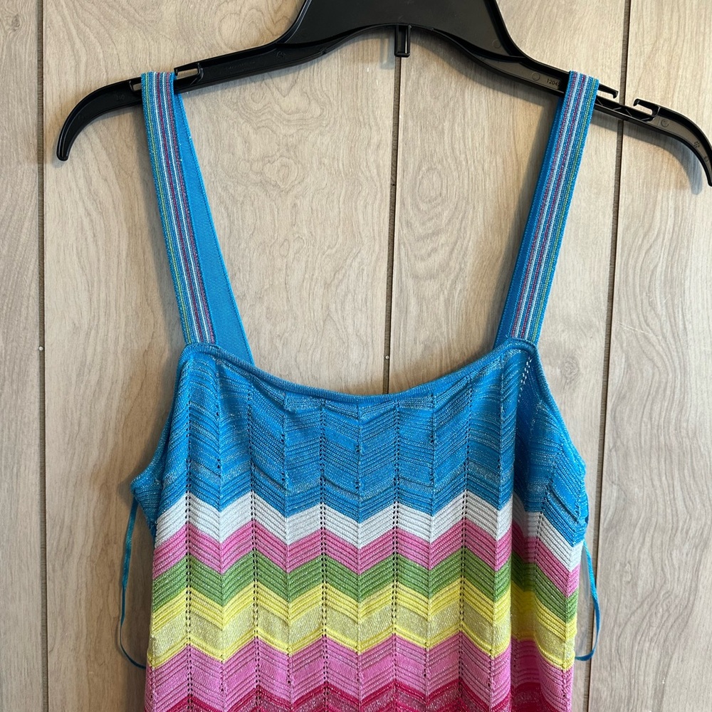 NWT MILLY Olana Zig-Zag Knit Mermaid Dress - Picture 3 of 8